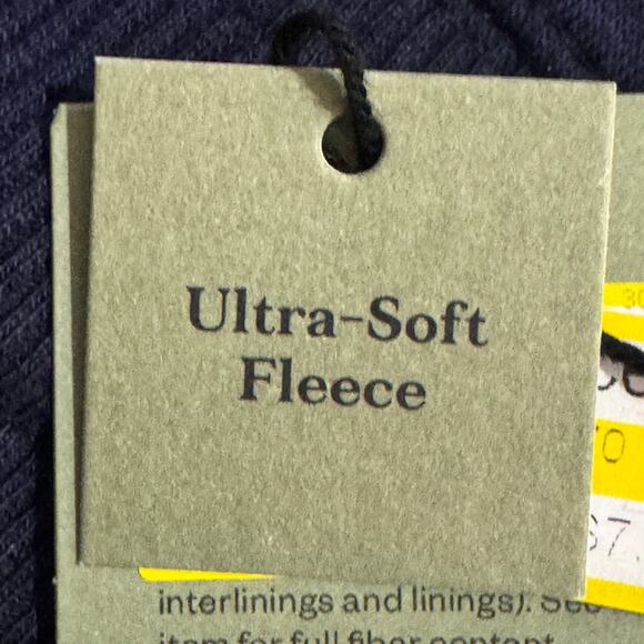 Goodfellow Mens Joggers Size XL Blue Ultra Soft Fleece Lined Drawstring Pockets - Picture 9 of 14